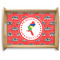 Region 3 Logo Natural Wooden Tray - Large
