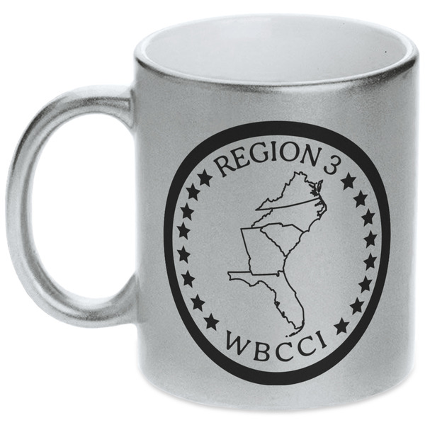 Region 3 Logo Silver Mug - Main