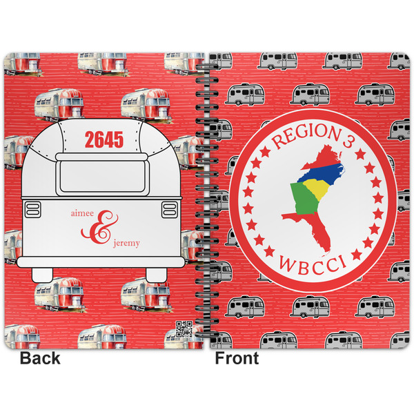 Region 3 Logo Spiral Journal 7 x 10 - Apvl