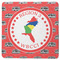 Region 3 Logo Square Rubber Backed Coaster - Single