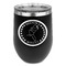 Region 3 Logo Stemless Stainless Steel Wine Tumbler - Black - Double-Sided