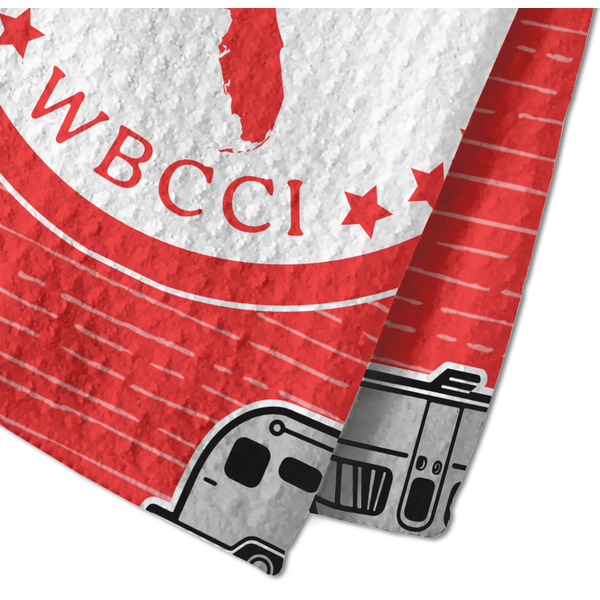 Region 3 Logo Waffle Weave Towel - Closeup of Material Image