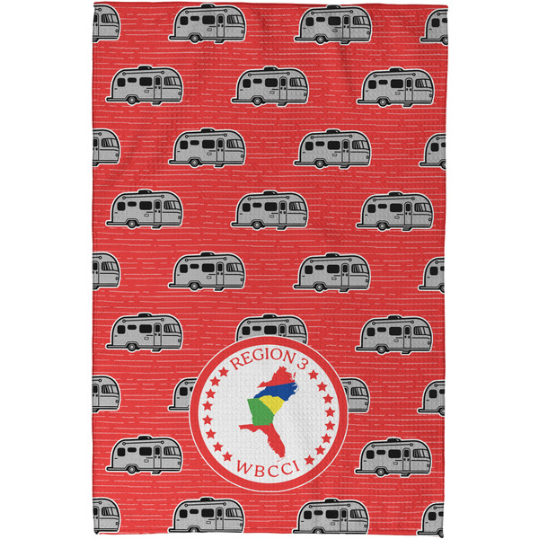 Region 3 Logo Waffle Weave Towel - Full Color Print - Approval Image