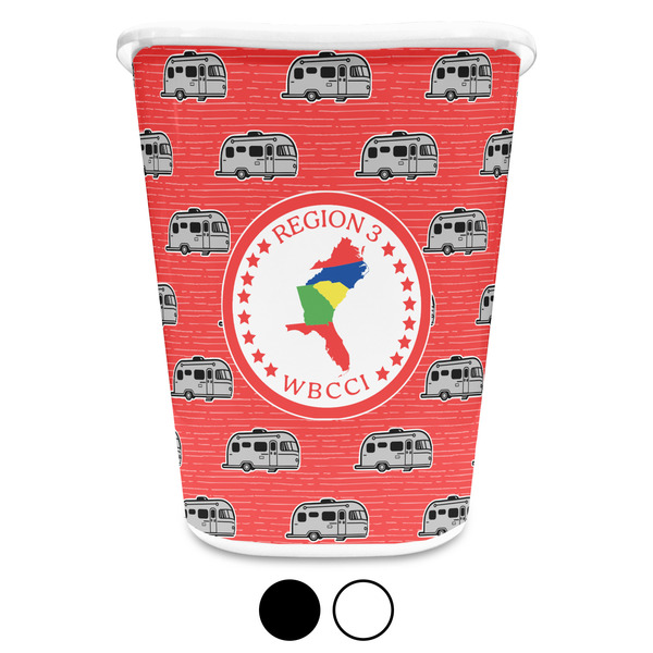 Region 3 Logo Waste Basket - Both Colors - Front