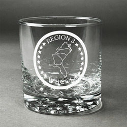 Region 3 Logo Whiskey Glass - Engraved