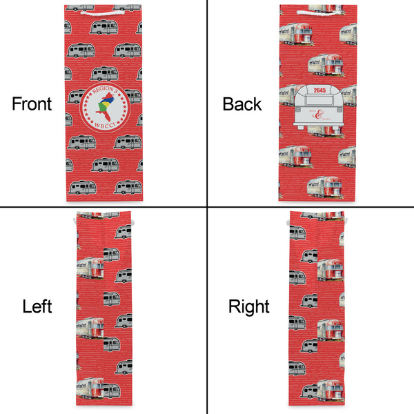 Region 3 Logo Wine Gift Bag - Gloss - Approval