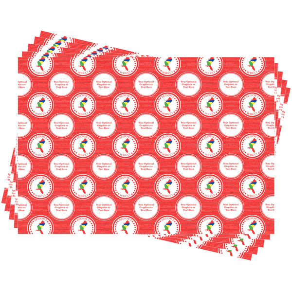 Region 3 Logo Wrapping Paper - Front & Back - Sheets Stack