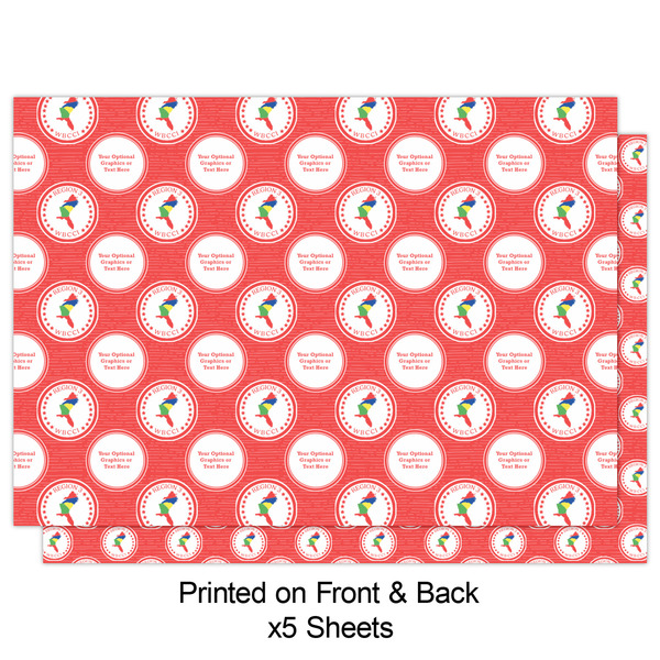 Region 3 Logo Wrapping Paper Sheet - Double Sided - Front