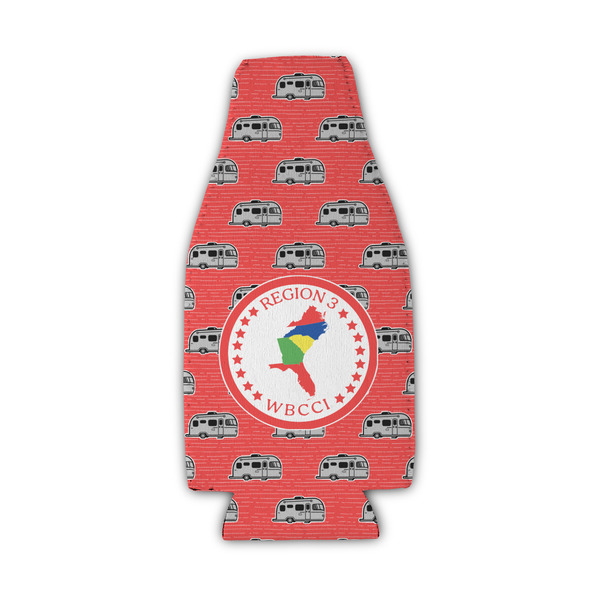 Region 3 Logo Zipper Bottle Cooler - Set of 4 - Front