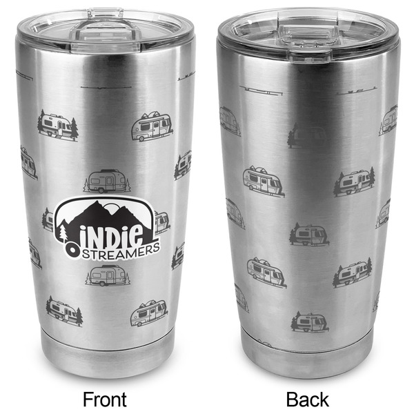 Airstream Indie Club Logo 20oz SS Tumbler - Full Print - Approval