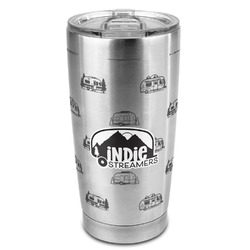 Airstream Indie Club Logo 20oz Stainless Steel Double Wall Tumbler - Full Print