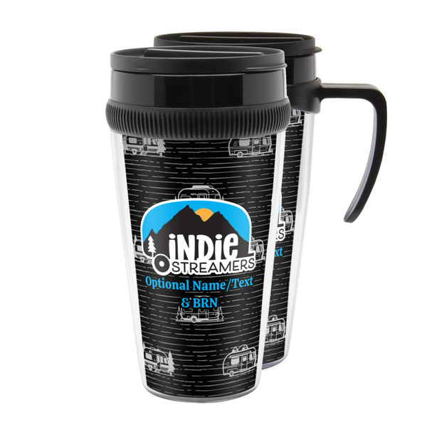 Custom Airstream Indie Club Logo Acrylic Travel Mug