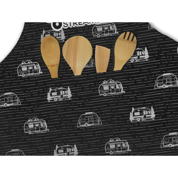 Airstream Indie Club Logo Apron - Pocket Detail with Props