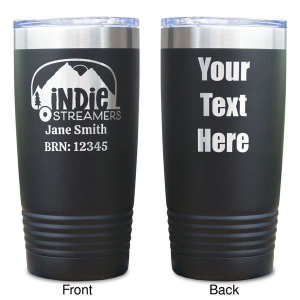 Airstream Indie Club Logo Black Polar Camel Tumbler - 20oz - Double Sided  - Approval