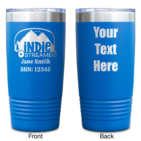 Airstream Indie Club Logo Blue Polar Camel Tumbler - 20oz - Double Sided - Approval