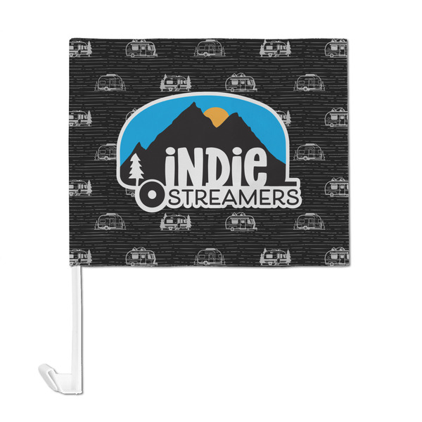 Airstream Indie Club Logo Car Flag - Large - FRONT