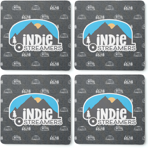 Airstream Indie Club Logo Coaster Rubber Back - Apvl