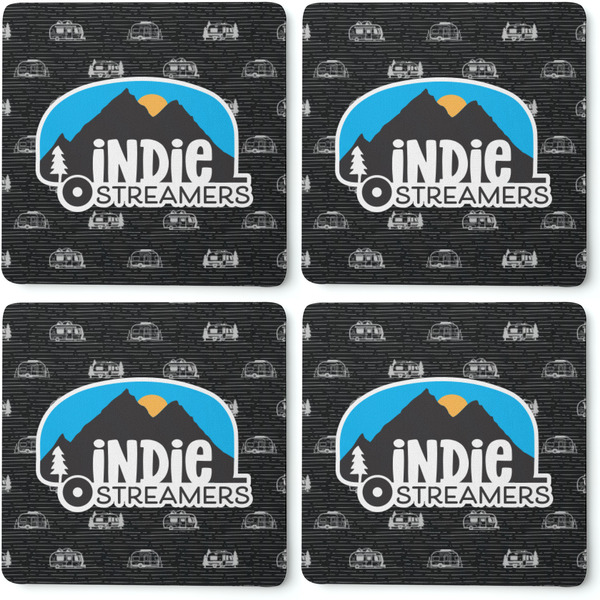 Airstream Indie Club Logo Coaster Rubber Back - Apvl