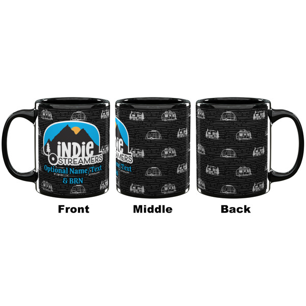 Airstream Indie Club Logo Coffee Mug - 11 oz - Black APPROVAL