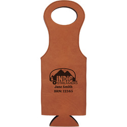 Airstream Indie Club Logo Leatherette Wine Tote