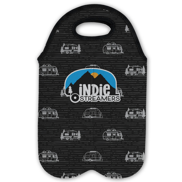Airstream Indie Club Logo Double Wine Tote - Flat