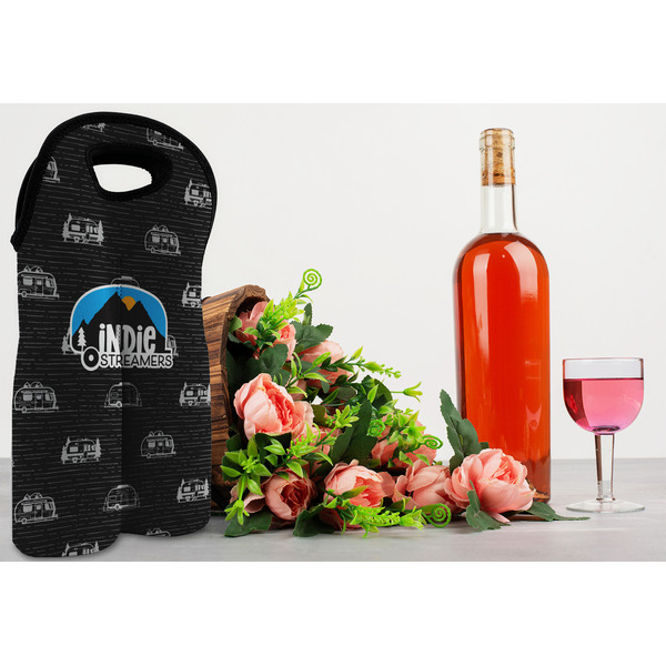 Airstream Indie Club Logo Double Wine Tote - In Context