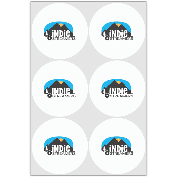 Airstream Indie Club Logo Drink Topper - XLarge - Set of 6