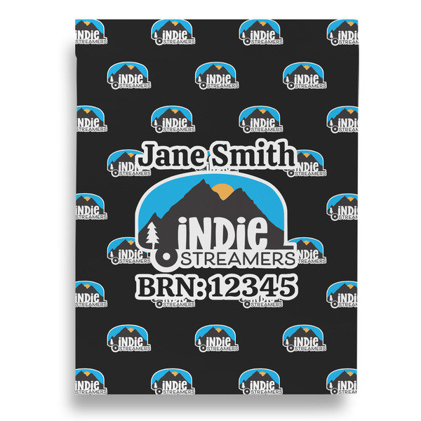 Airstream Indie Club Logo Garden Flags - Large - Double Sided - BACK