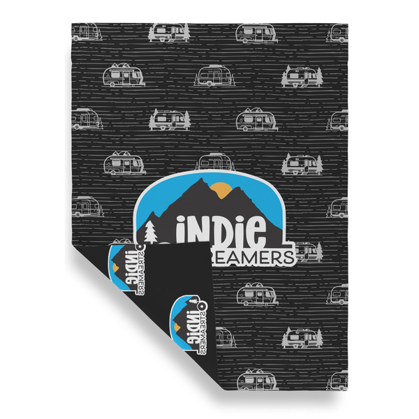 Airstream Indie Club Logo Garden Flags - Large - Double Sided - FRONT FOLDED