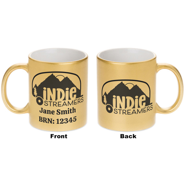 Airstream Indie Club Logo Gold Mug - Apvl
