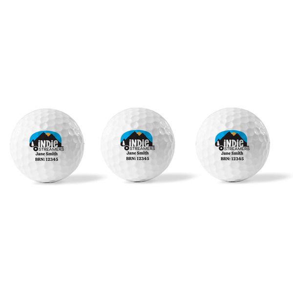 Airstream Indie Club Logo Golf Balls - Generic - Set of 3 - APPROVAL