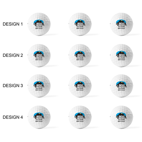 Airstream Indie Club Logo Golf Balls - Titleist - Set of 12 - APPROVAL