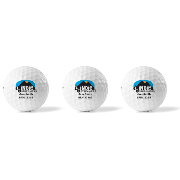 Airstream Indie Club Logo Golf Balls - Titleist - Set of 3 - APPROVAL