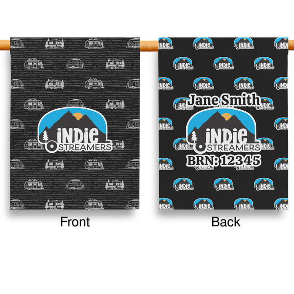 Airstream Indie Club Logo House Flags - Double Sided - APPROVAL