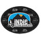 Airstream Indie Club Logo Iron On Patch - Oval - Front