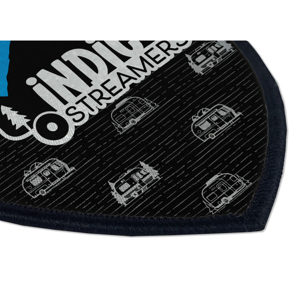 Airstream Indie Club Logo Iron On Patch - Shield - Style B - Closeup