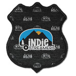 Airstream Indie Club Logo Iron On Patch - Badge Shape