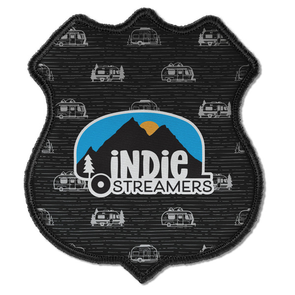 Airstream Indie Club Logo Iron On Patch - Shield - Style C - Front