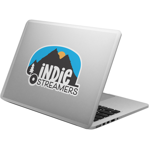 Custom Airstream Indie Club Logo Laptop Decal