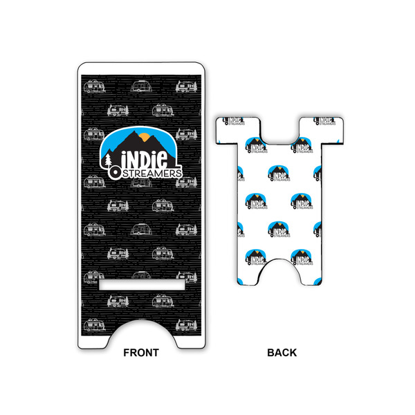 Airstream Indie Club Logo Large Phone Stand - Front & Back