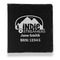 Airstream Indie Club Logo Leather Binder - 1" - Black