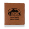 Airstream Indie Club Logo Leather Binder - 1" - Rawhide
