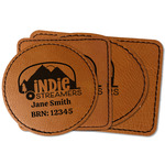Airstream Indie Club Logo Faux Leather Iron On Patch
