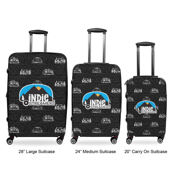 Airstream Indie Club Logo Luggage Bags all sizes - With Handle