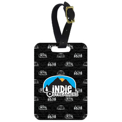 Airstream Indie Club Logo Metal Luggage Tag