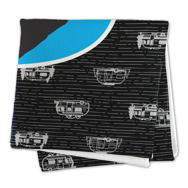 Airstream Indie Club Logo Microfiber Dish Rag - FOLDED (square)