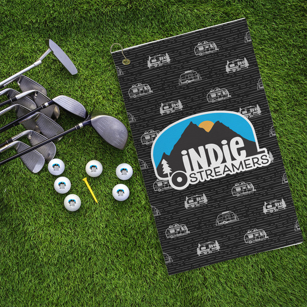 Airstream Indie Club Logo Microfiber Golf Towels - LIFESTYLE