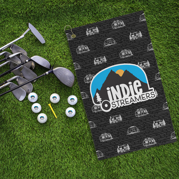 Airstream Indie Club Logo Microfiber Golf Towels - LIFESTYLE