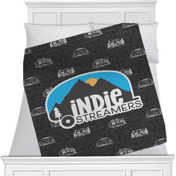 Airstream Indie Club Logo Minky Blanket