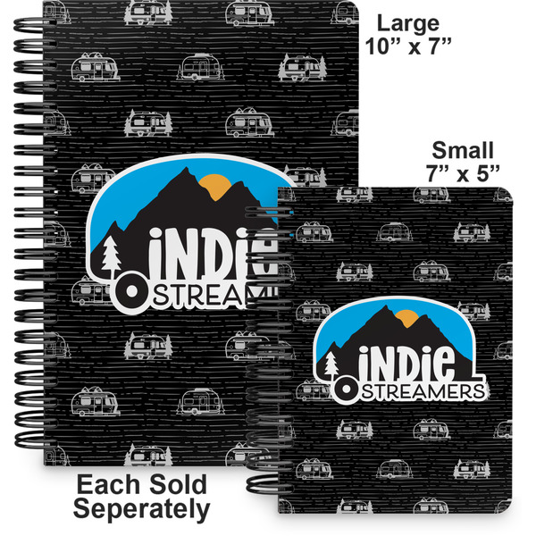 Airstream Indie Club Logo Spiral Journal - Comparison